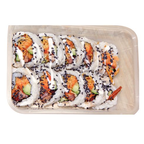 嘿店壽司小吃產品-特色芝麻壽司