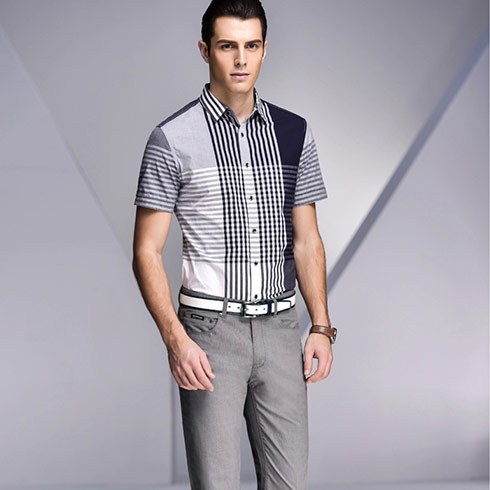 優品優男休閑簡約襯衫