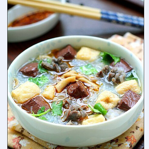 金陵鴨血粉絲店產品-冰橙小棧