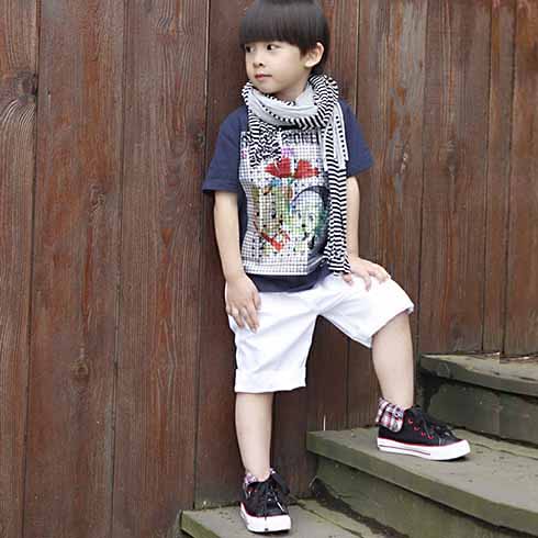 小嘴猴兒童服飾產品-酷炫街頭童裝