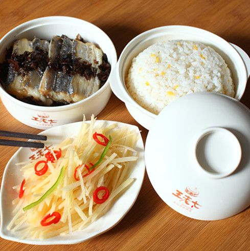 王老七蒸式營養管家-梅干菜帶魚套餐