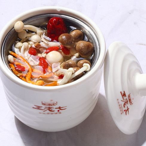 王老七蒸式營養管家-什錦菌菇湯