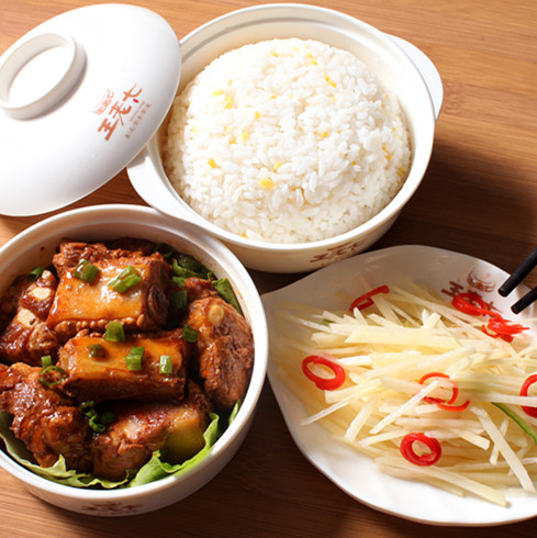 王老七蒸式營養管家-香汁排骨套餐