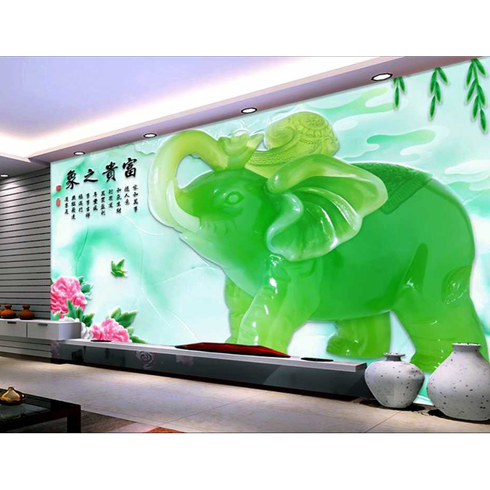 恒騰萬能材質打印機-玉象背景