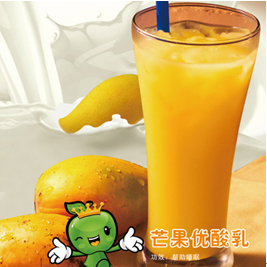 鮮果皇后休閑飲品-芒果優酸乳