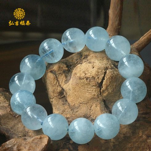 弘吉福泰海藍(lán)寶手鏈