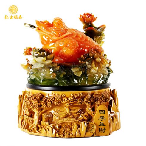 弘吉福泰四季生財金蟾