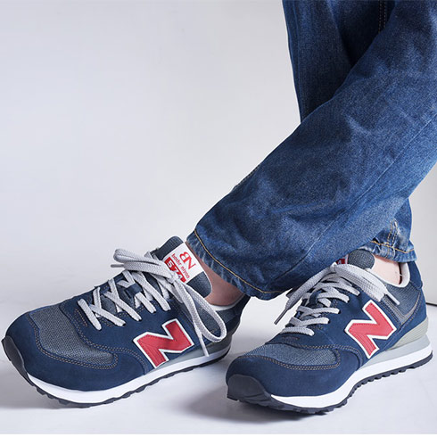 BN-BN運動鞋復古淺藍