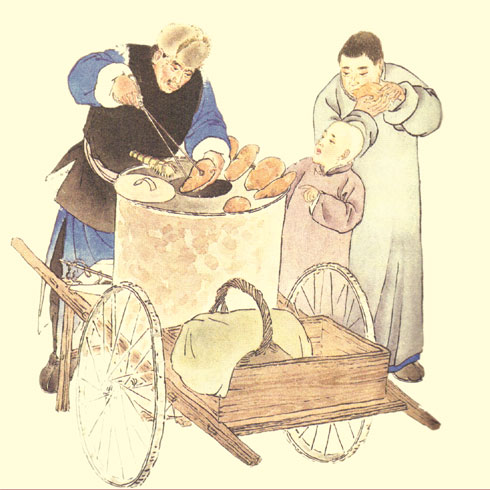 薯英雄地瓜養生坊-五香鍋盔