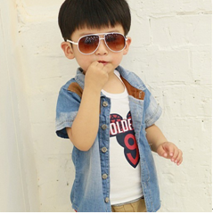 臘筆小新童裝-時尚牛仔外套