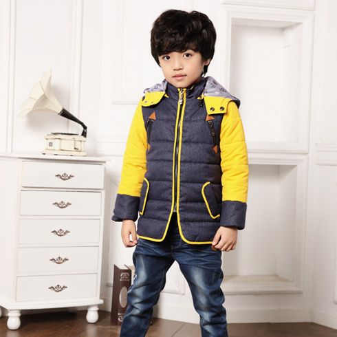 貝蕾爾童裝產品-貝蕾爾男童休閑羽絨服