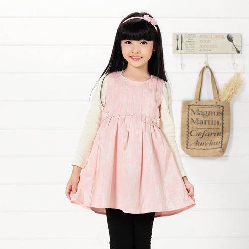 貝蕾爾童裝產品-貝蕾爾女童秋冬公主裙