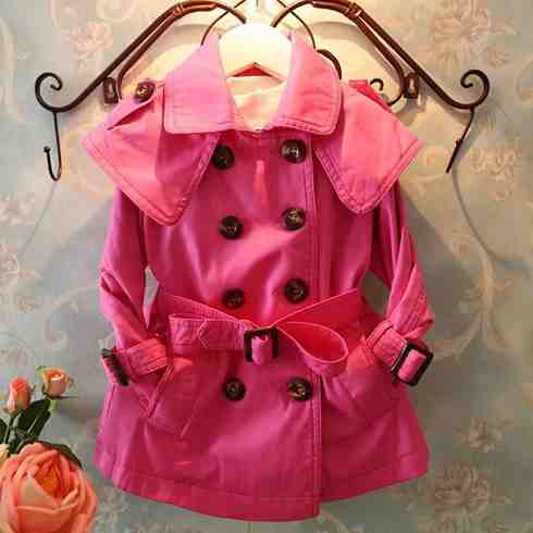 史嚕吡童裝-風衣外套