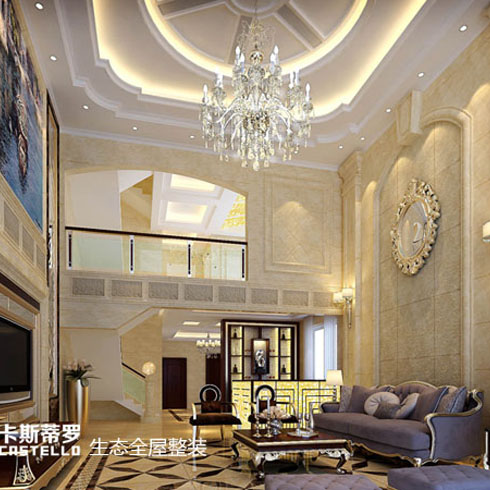 卡斯蒂羅集成墻面-藝術裝飾線條