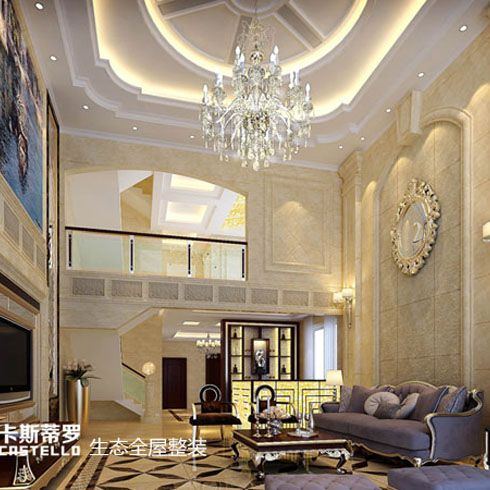 卡斯蒂羅集成墻面-藝術裝飾線條