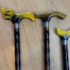 孝心坊中老年用品-大竹節拐杖