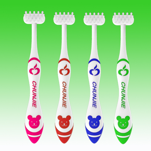 純潔T型牙刷-兒童裝牙刷