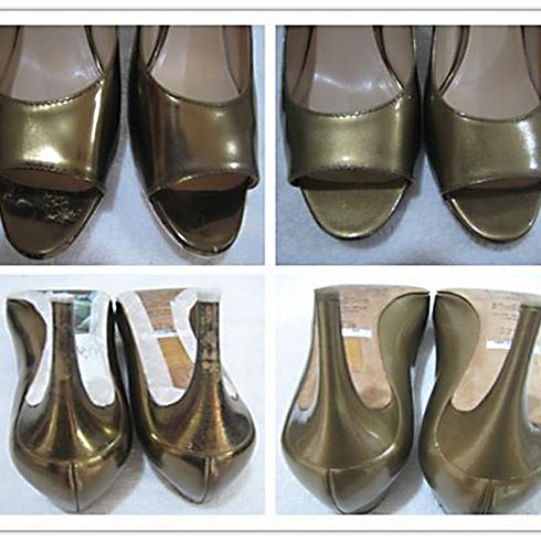 高跟鞋護理前后