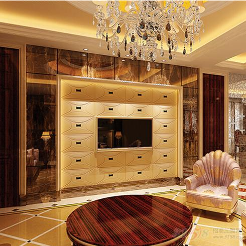 優易科集成墻面-3D簡約典雅背景墻