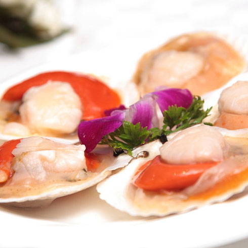 津滋味摸錯門牛肚王-扇貝