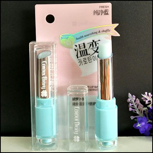 世創優品休閑百貨-純凈藍健康溫變護唇膏
