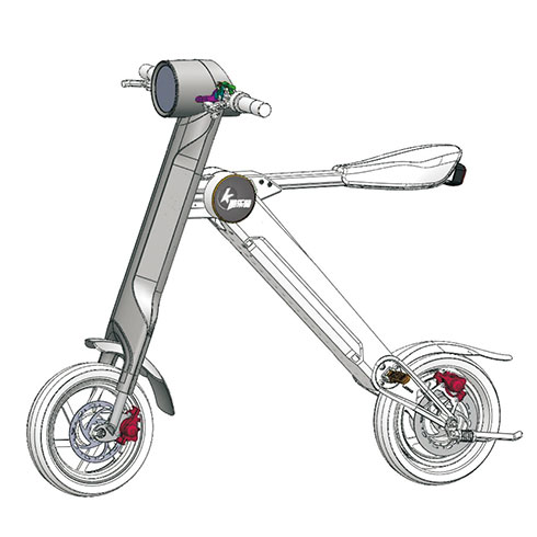 酷樂騎電動車設計圖