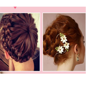 格調女王美甲盤發-花式盤發