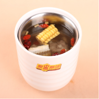 原盅原味蒸式快餐-滋補乳鴿湯