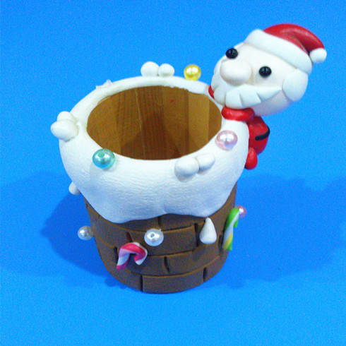 漫族聯盟圣誕老人筆筒