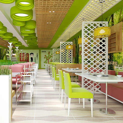 程大個小火鍋店內