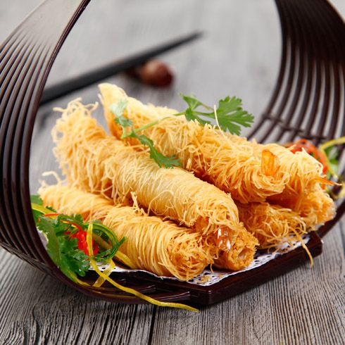 牧湯記金絲萬縷蝦