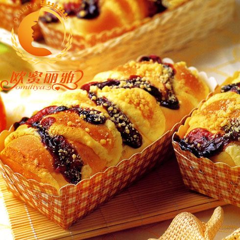 歐蜜麗雅美人魚冰淇淋-藍(lán)莓面包