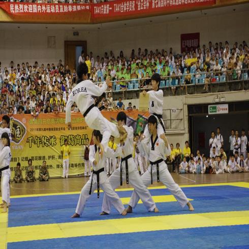 峰道會跆拳道聯盟表演