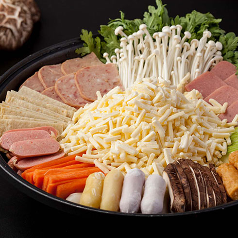 谷喜農韓國料理-芝士年糕火鍋