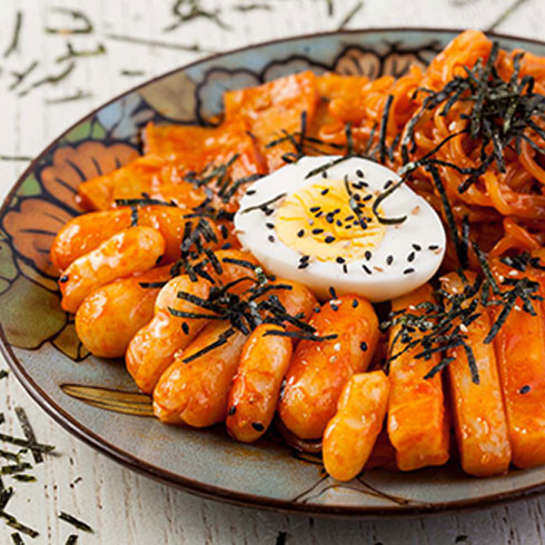 谷喜農韓國料理-拉面炒年糕