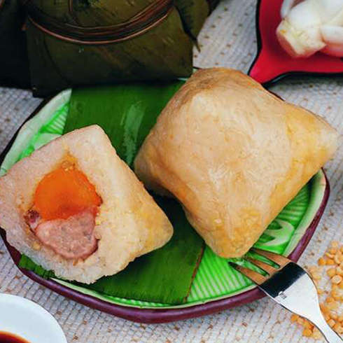 隆記食品港式粽子點心