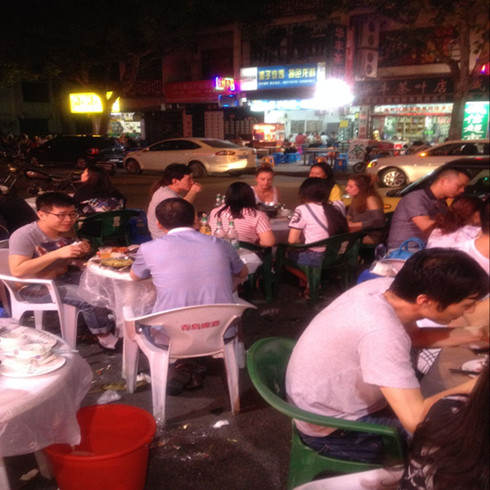 蝦烤匯農家菜生意