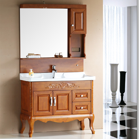 樂鵬衛浴實木浴室柜館