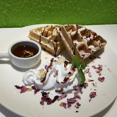 經典楓糖華夫餅