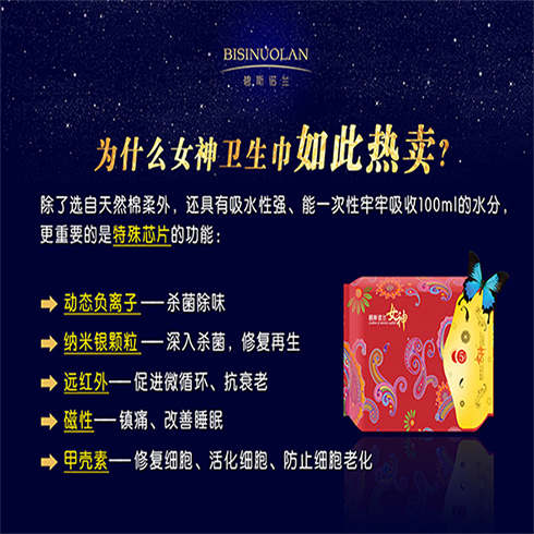 碧斯諾蘭衛生巾