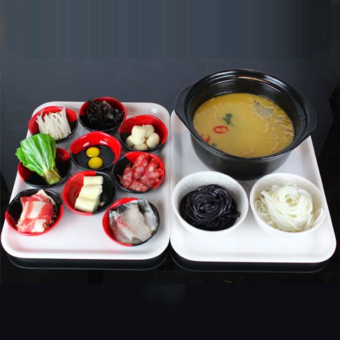 云水越過橋米線-養生黑白原湯米線