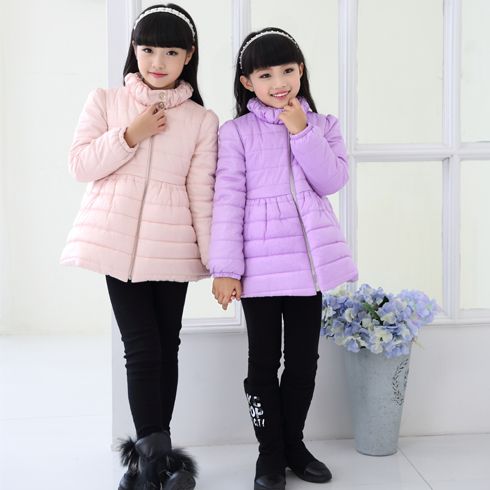 貝蕾爾-秋季女童羽絨服高領保暖
