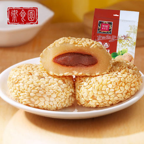 零食萌主-御食園麻團