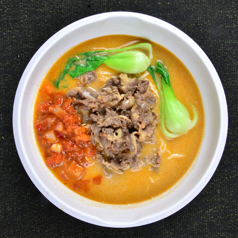 權先生韓餐-番茄肥牛鍋燒面