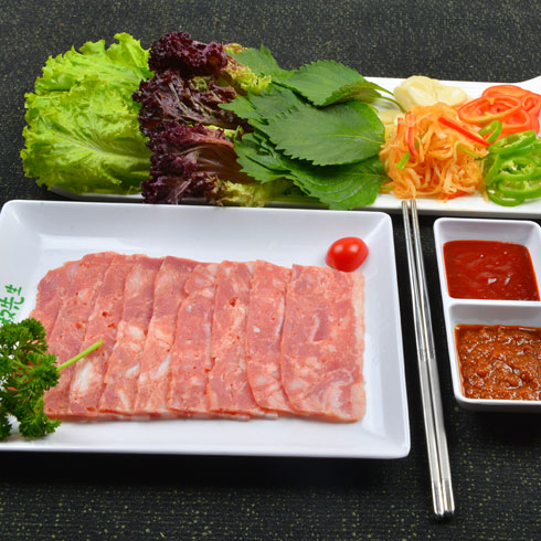 權先生韓餐-烤培根菜包飯