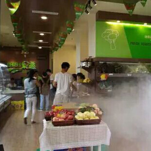 時時果蔬便利店店內(nèi)實景