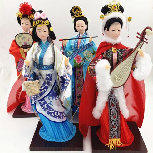 一世情緣創意潮品館四大美女人物