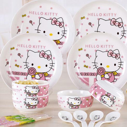 一世情緣創意潮品館-卡通餐具套裝