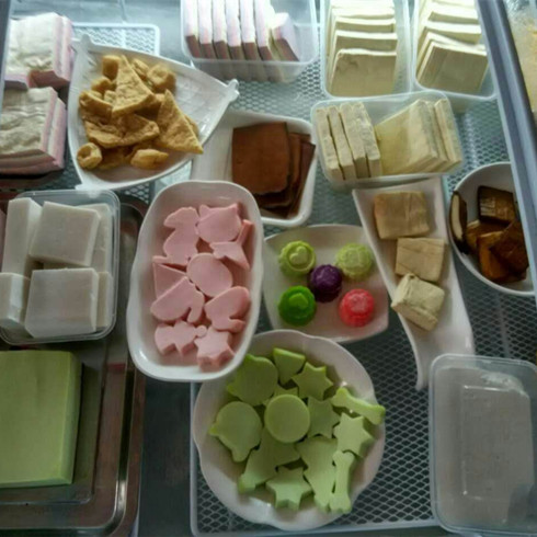 豆鄉萬家豆腐機-豆腐成品