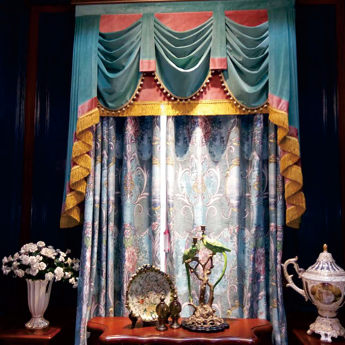 夢萊幔窗簾-復古系列